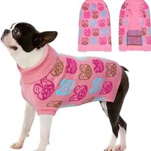BEAUTYZOO Small Dog Sweater- Pullover Soft Knited Warm Sweater for XS,S Medium